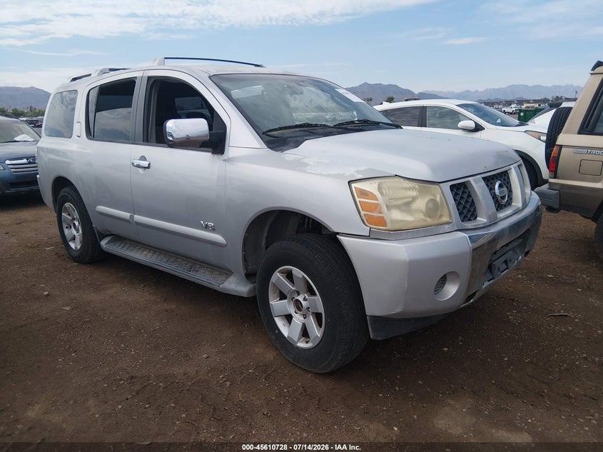 2006 Nissan Armada Se VIN: 5N1AA08A76N709028 Lot: 45610728
