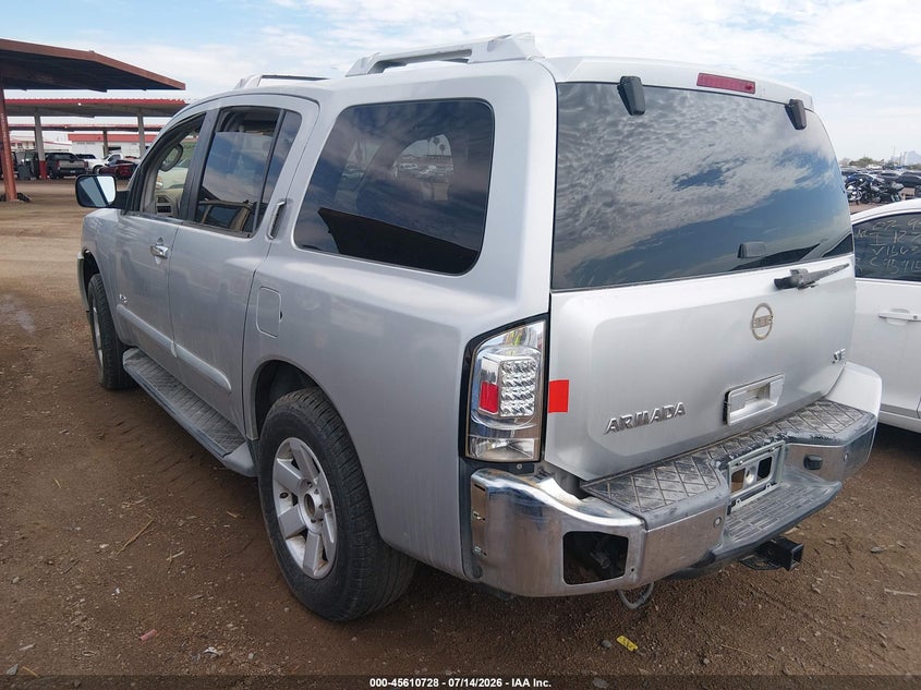 2006 Nissan Armada Se VIN: 5N1AA08A76N709028 Lot: 45610728