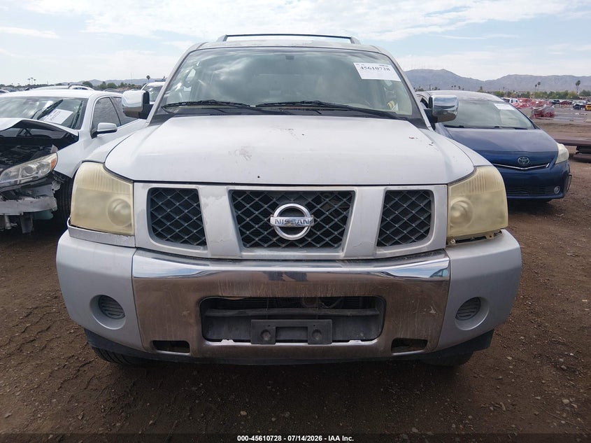 2006 Nissan Armada Se VIN: 5N1AA08A76N709028 Lot: 45610728