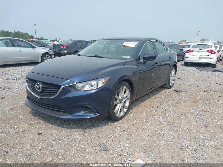 Vin: jm1gl1v57h1124742, lot: 46109185, mazda mazda6 touring 20172