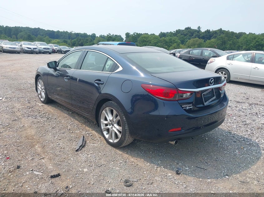 Vin: jm1gl1v57h1124742, lot: 46109185, mazda mazda6 touring 20173