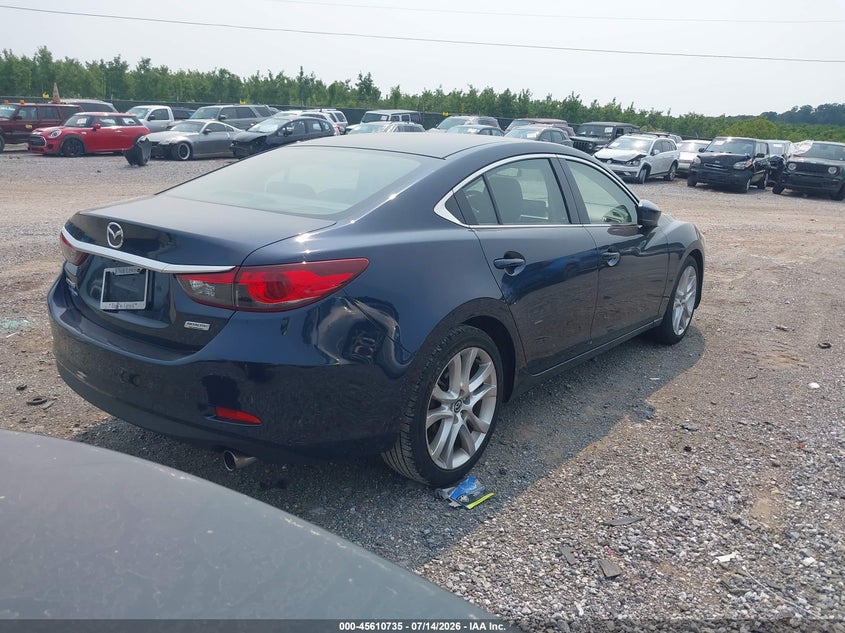 Vin: jm1gl1v57h1124742, lot: 46109185, mazda mazda6 touring 20174