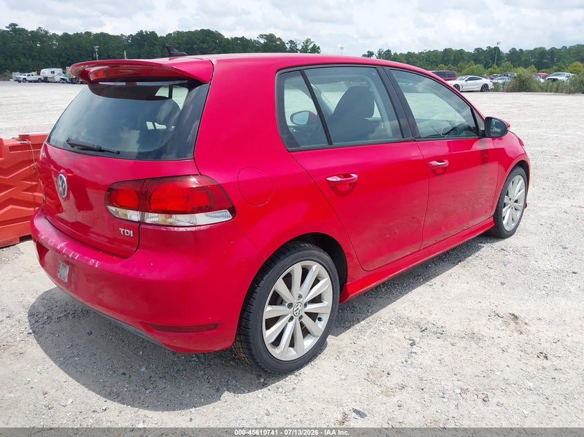 Vin: wvwdm7aj9ew010732, lot: 46109191, volkswagen golf 2.0l tdi 20144