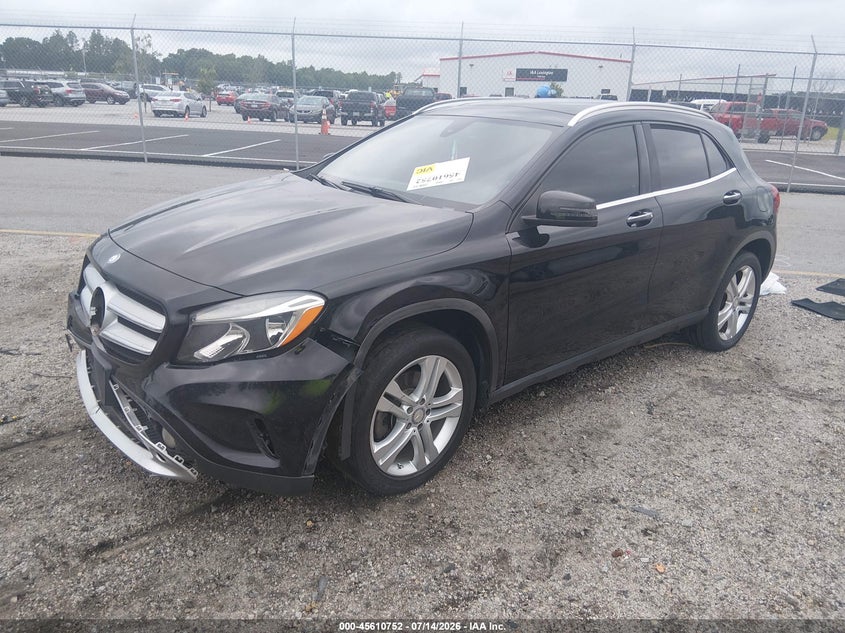2016 MERCEDES-BENZ GLA 250 auction photo 2