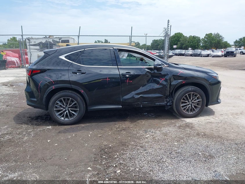 2025 Lexus Nx 250 Premium VIN: 2T2GDCAZ5SC032402 Lot: 45610780