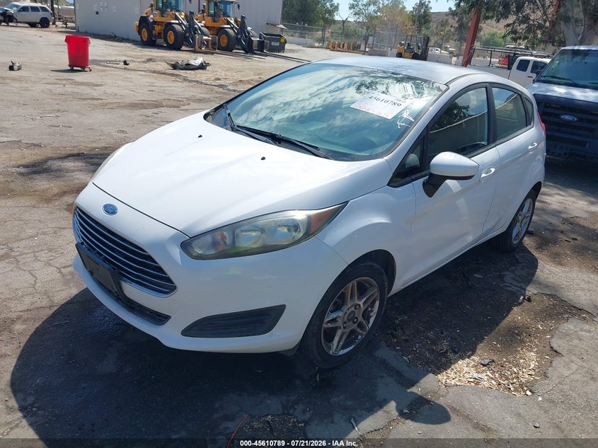 Vin: 3fadp4ej6jm123845, lot: 46109240, ford fiesta se 20182