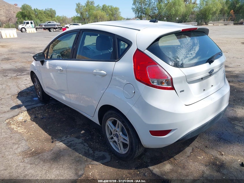Vin: 3fadp4ej6jm123845, lot: 46109240, ford fiesta se 20183