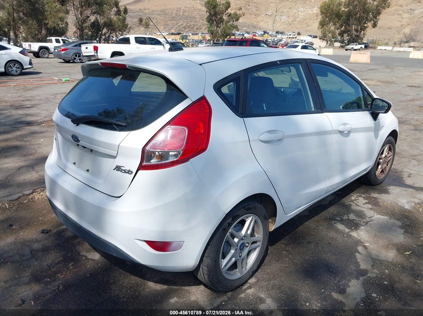 Vin: 3fadp4ej6jm123845, lot: 46109240, ford fiesta se 20184