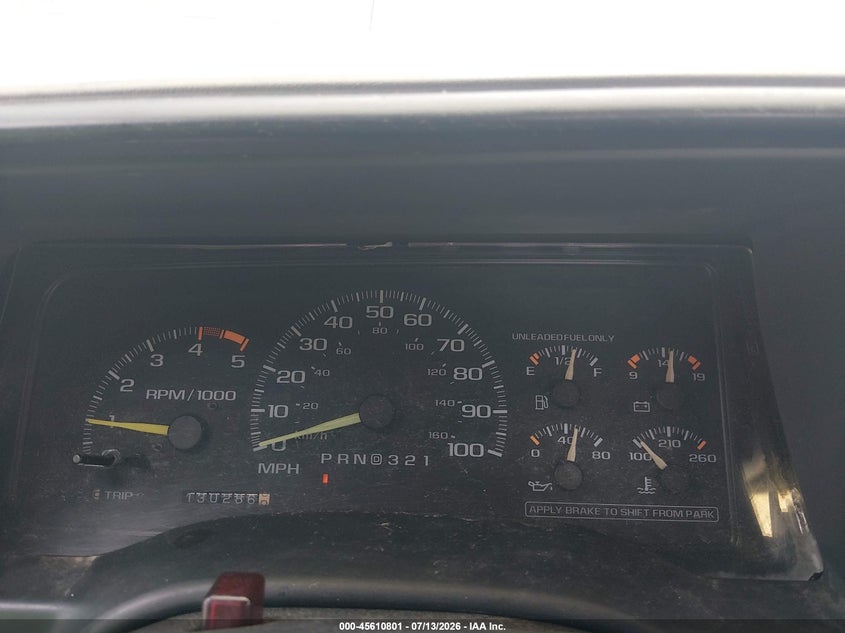 1995 Chevrolet Gmt-400 C1500 VIN: 1GCEC19K5SE153602 Lot: 45610801