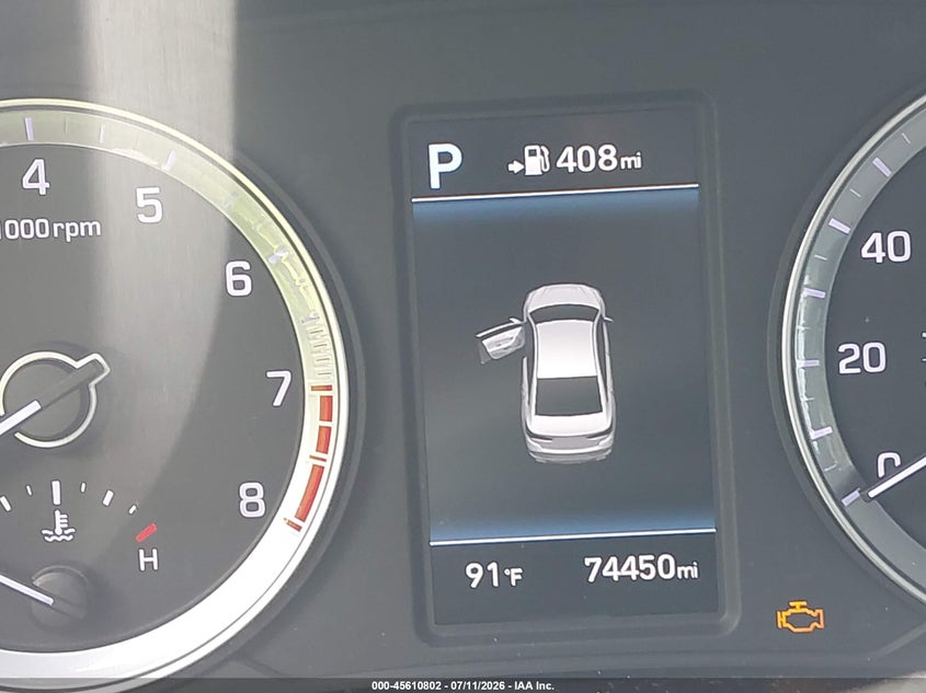 2019 HYUNDAI SONATA auction photo 7