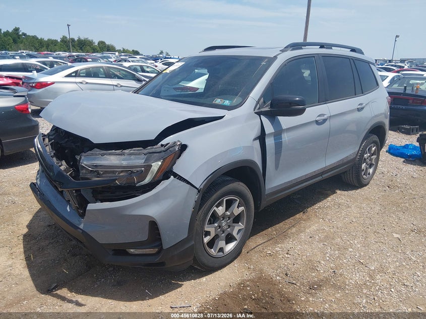 Vin: 5fnyf8h6xnb003117, lot: 46109278, honda passport awd trailsport 20222