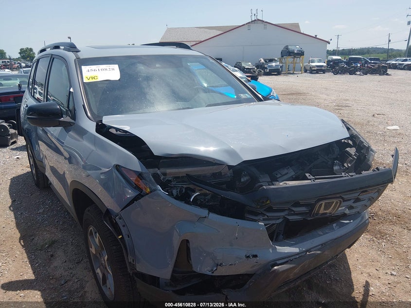 2022 Honda Passport Awd Trailsport VIN: 5FNYF8H6XNB003117 Lot: 45610828