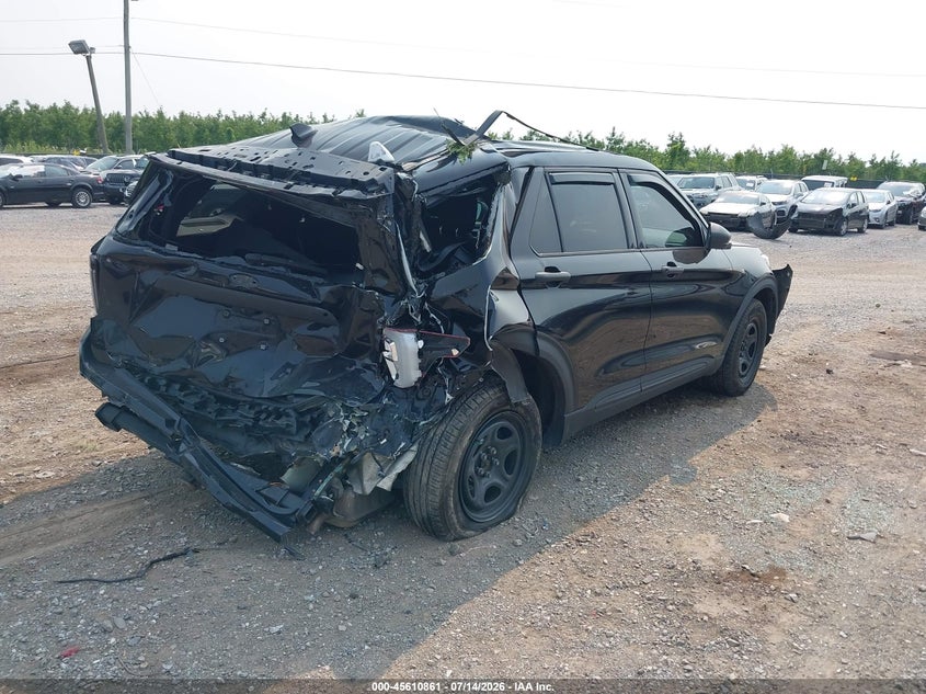 Vin: 1fm5k8ab0lgc13262, lot: 46109311, ford police interceptor utility 20204