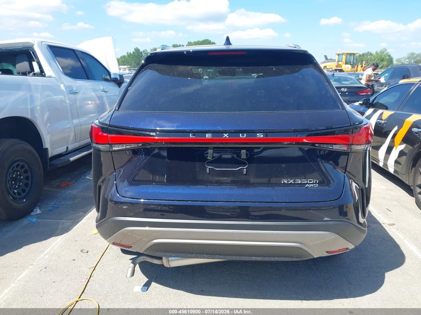 LEXUS RX 350H 2026 VIN 2T2BBMCA5TC133485