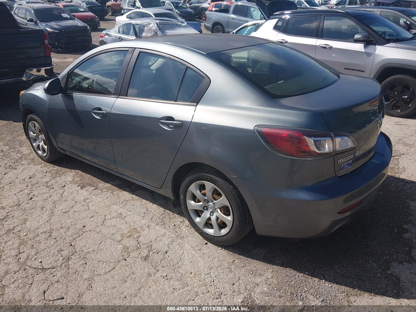 Vin: jm1bl1u78d1703830, lot: 46109363, mazda mazda3 i sport 20133
