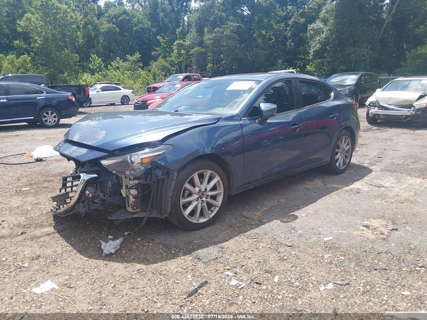 Vin: jm1bn1w30h1143120, lot: 46109380, mazda mazda3 grand touring 20172