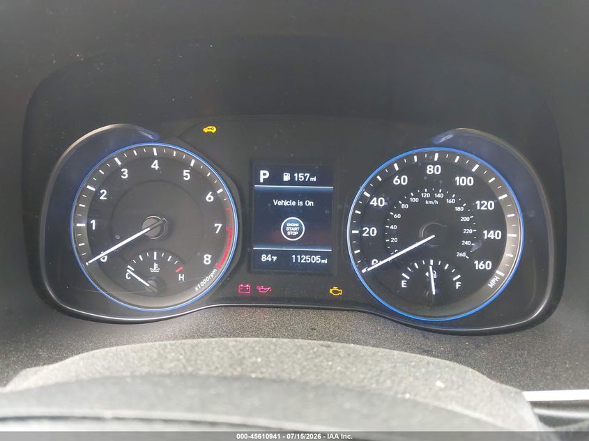 2019 Hyundai Kona Sel VIN: KM8K2CAA8KU387013 Lot: 45610941