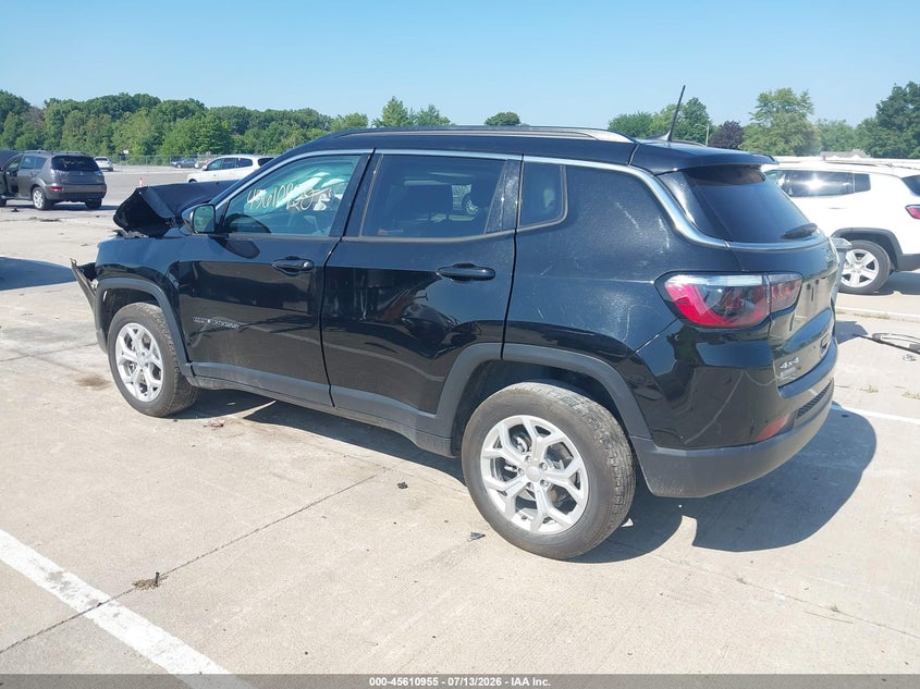 Vin: 3c4njdbn4rt155945, lot: 46109405, jeep compass latitude 4x4 20243