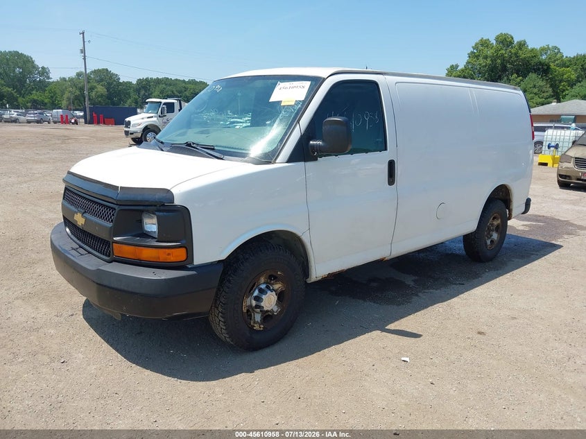 Vin: 1gcwgfca8c1163426, lot: 46109408, chevrolet express 2500 work van 20122