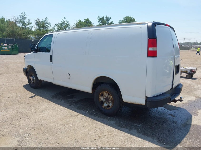 Vin: 1gcwgfca8c1163426, lot: 46109408, chevrolet express 2500 work van 20123