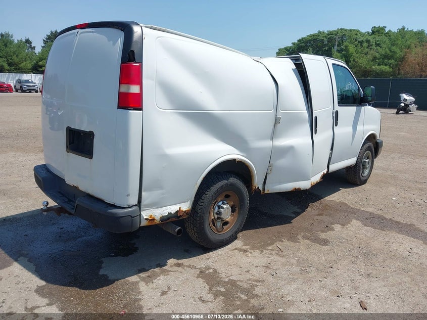 Vin: 1gcwgfca8c1163426, lot: 46109408, chevrolet express 2500 work van 20124