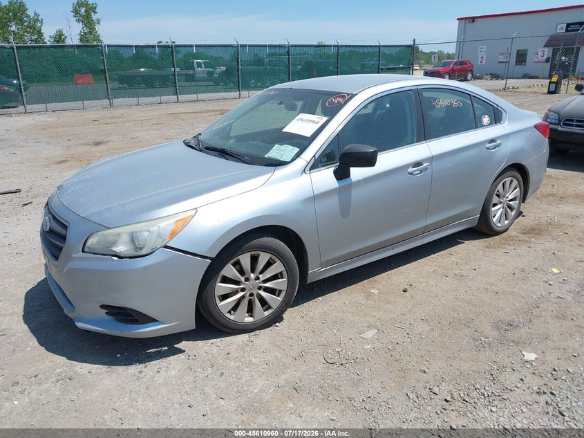 Vin: 4s3bnaa68g3021755, lot: 46109410, subaru legacy 2.5i 20162