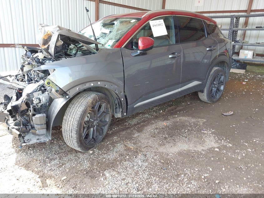 2025 Nissan Kicks, Front End, IAAI, VIN 3N8AP6DA2SL348298 — photo 2