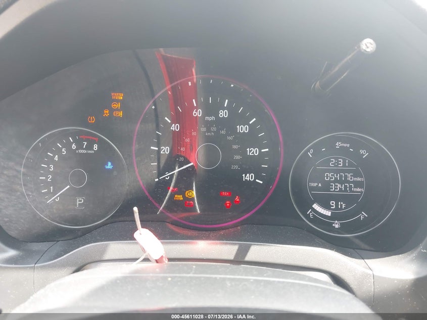 2016 HONDA HR-V auction photo 7