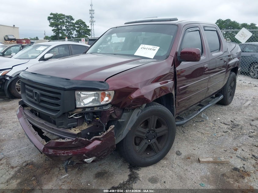 2014 Honda Ridgeline Rtl VIN: 5FPYK1F55EB001229 Lot: 45611030