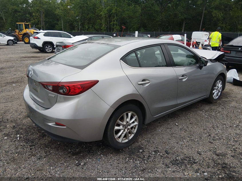 Vin: jm1bm1u77g1335867, lot: 46109496, mazda mazda3 i sport 20164