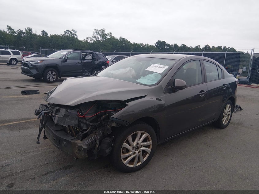 Vin: jm1bl1v7xd1766832, lot: 46109519, mazda mazda3 i touring 20132