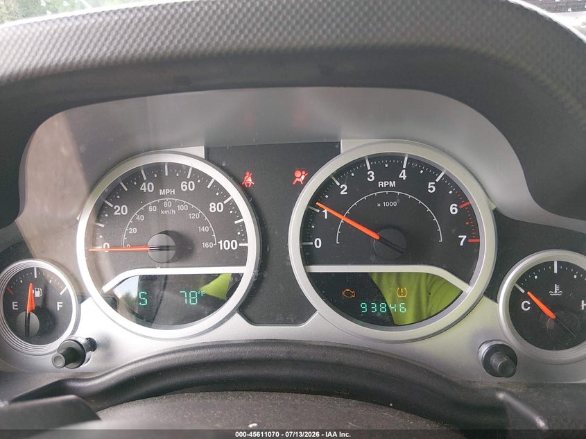 2010 Jeep Wrangler Sport VIN: 1J4AA2D1XAL211846 Lot: 45611070