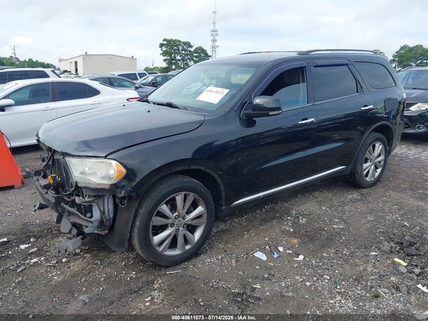 Vin: 1c4rdhdgxdc508790, lot: 46109523, dodge durango crew 20132