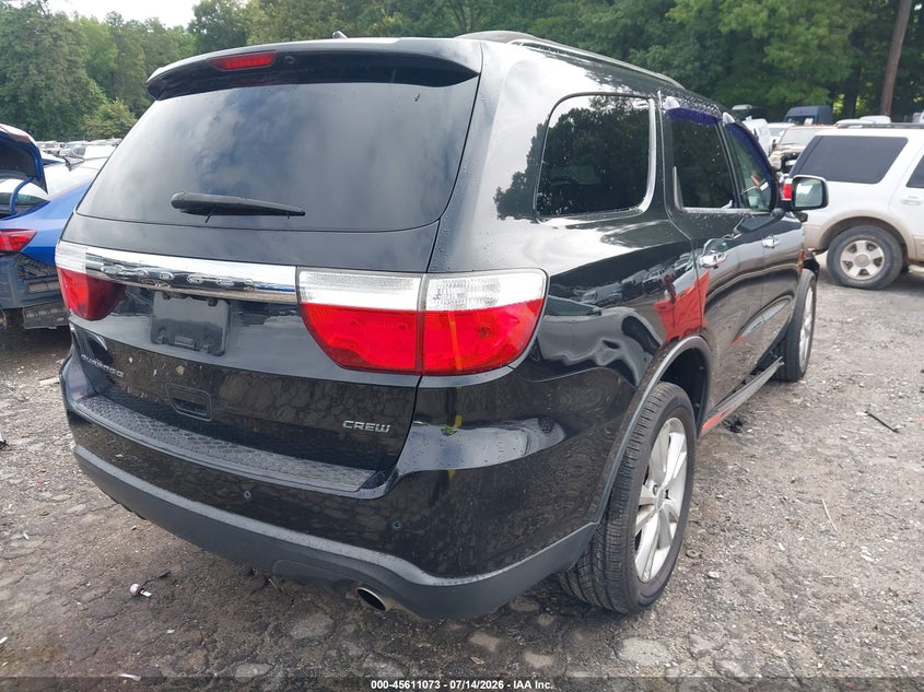 Vin: 1c4rdhdgxdc508790, lot: 46109523, dodge durango crew 20134