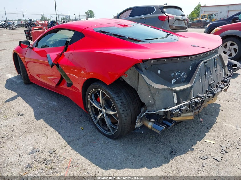 2020 Chevrolet Corvette Stingray Rwd 3Lt VIN: 1G1Y82D49L5101249 Lot: 45611082