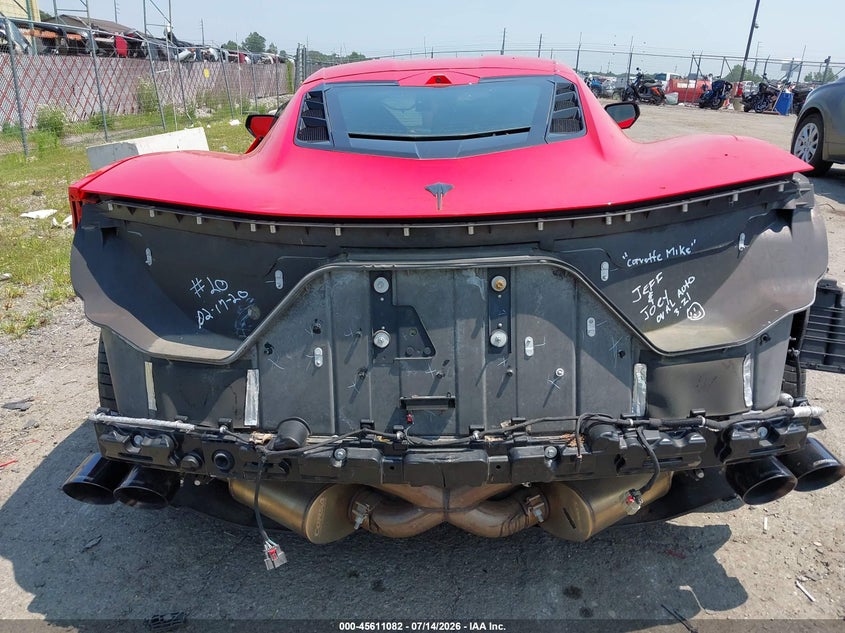 2020 Chevrolet Corvette Stingray Rwd 3Lt VIN: 1G1Y82D49L5101249 Lot: 45611082