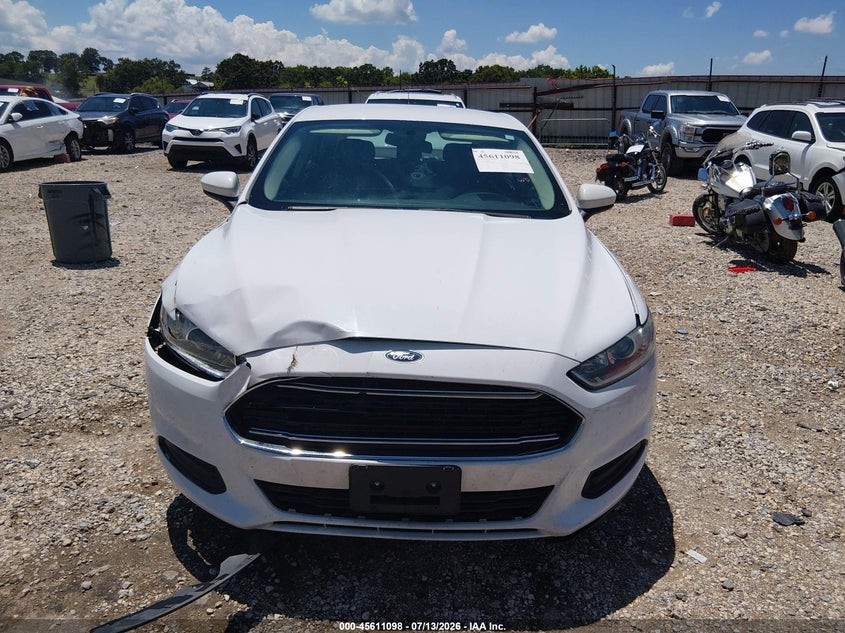 2016 Ford Fusion S VIN: 3FA6P0G79GR389200 Lot: 45611098