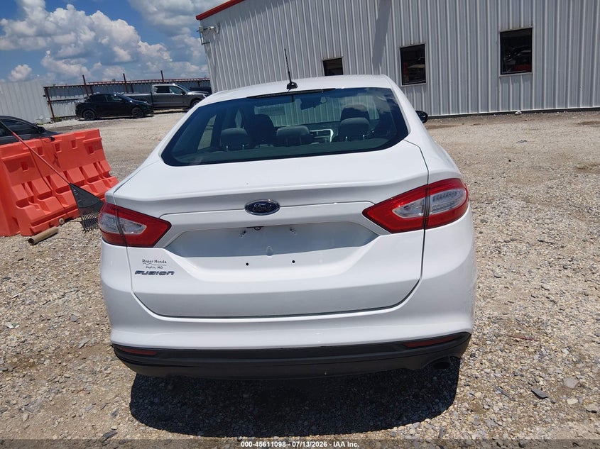 2016 Ford Fusion S VIN: 3FA6P0G79GR389200 Lot: 45611098