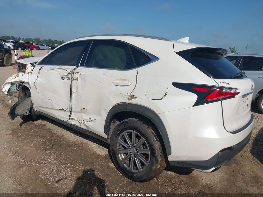 Vin: jtjyarbz5h2082062, lot: 46109593, lexus nx 200t 20173