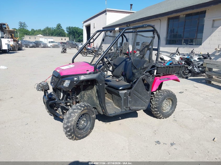 2015 HONDA SXS500 auction photo 2