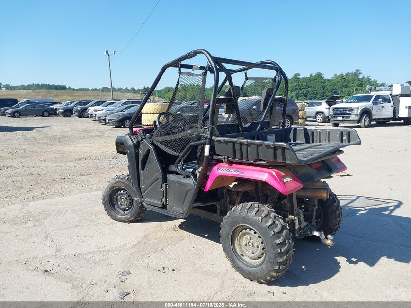 2015 HONDA SXS500 auction photo 3
