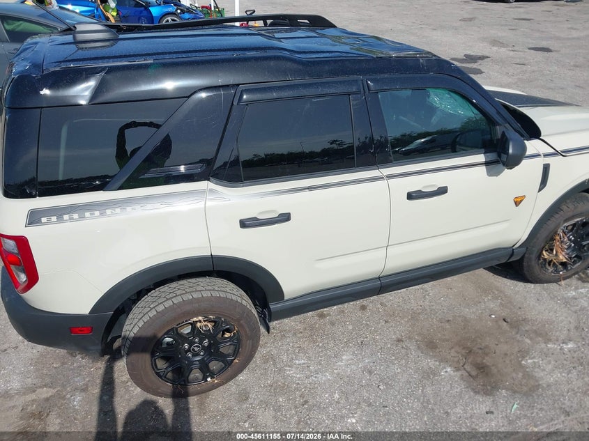 2025 Ford Bronco Sport Badlands VIN: 3FMCR9DA7SRF01749 Lot: 45611155