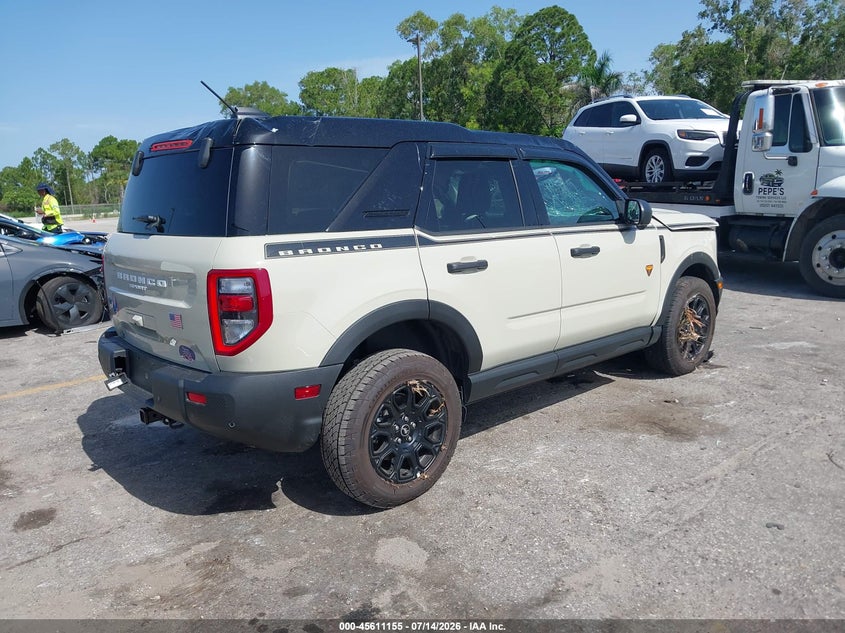 2025 FORD BRONCO SPORT auction photo 4