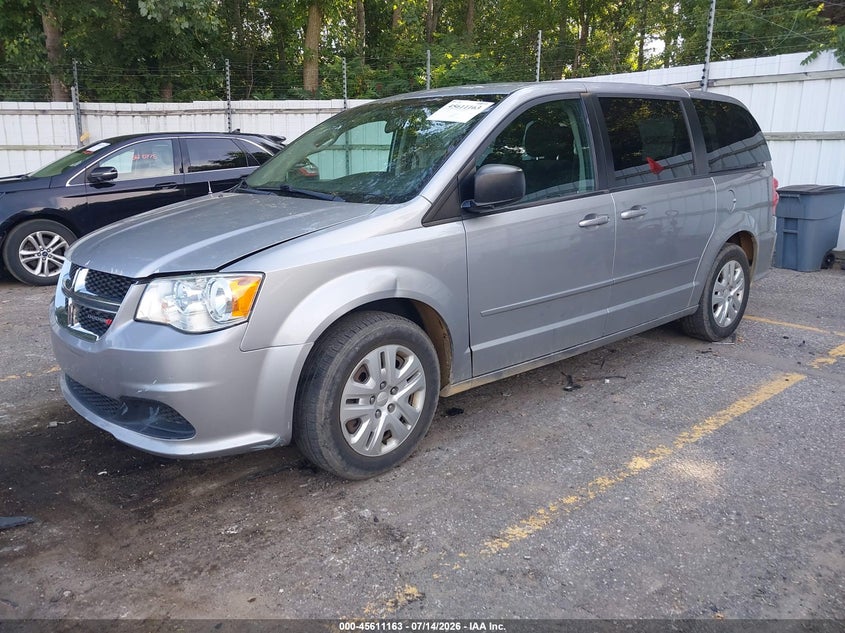 Vin: 2c4rdgbg5hr776625, lot: 46109613, dodge grand caravan se 20172