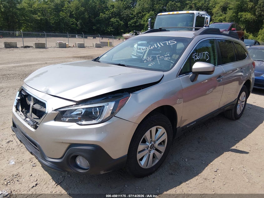 Vin: 4s4bsacc1j3224534, lot: 46109627, subaru outback 2.5i premium 20182