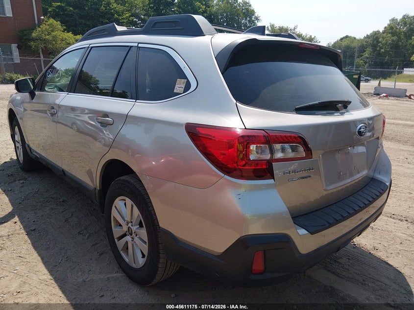 Vin: 4s4bsacc1j3224534, lot: 46109627, subaru outback 2.5i premium 20183