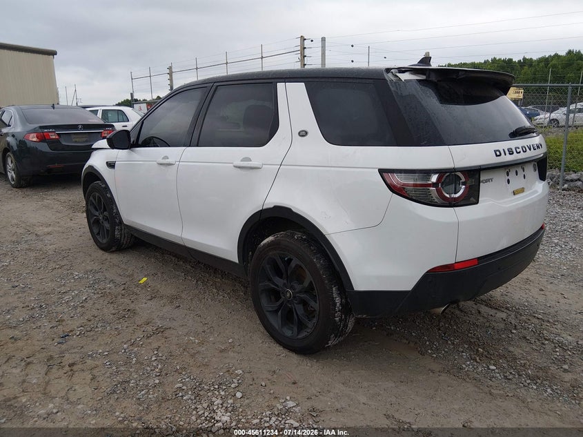 2016 Land Rover Discovery Sport Hse VIN: SALCR2BG0GH598068 Lot: 45611234