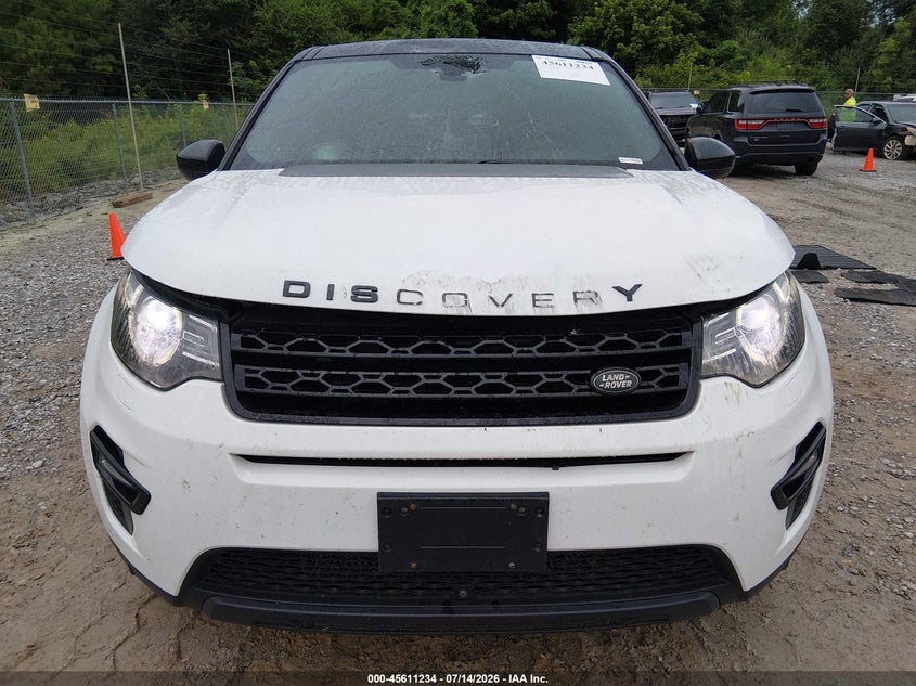 2016 Land Rover Discovery Sport Hse VIN: SALCR2BG0GH598068 Lot: 45611234