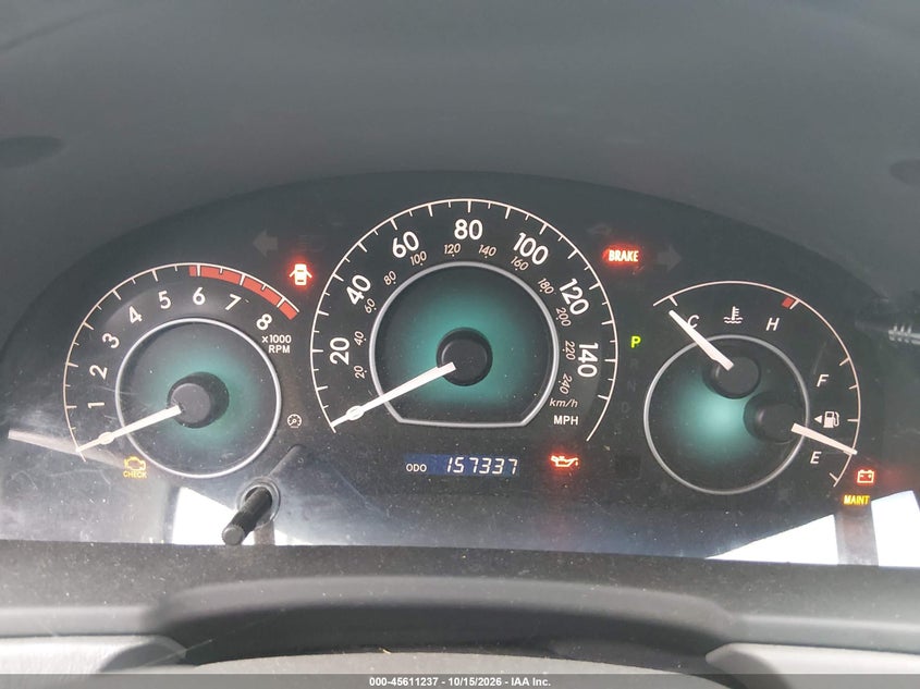 TOYOTA CAMRY SOLARA 2008 VIN 4T1FA38P18U153724
