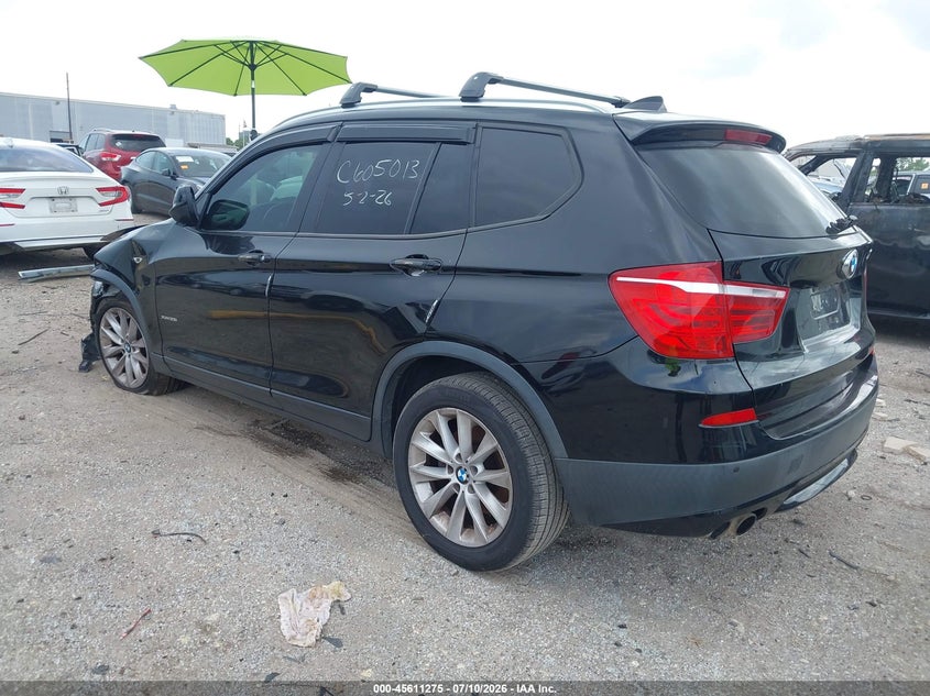 Vin: 5uxwx9c50e0d13074, lot: 46109725, bmw x3 xdrive28i 20143